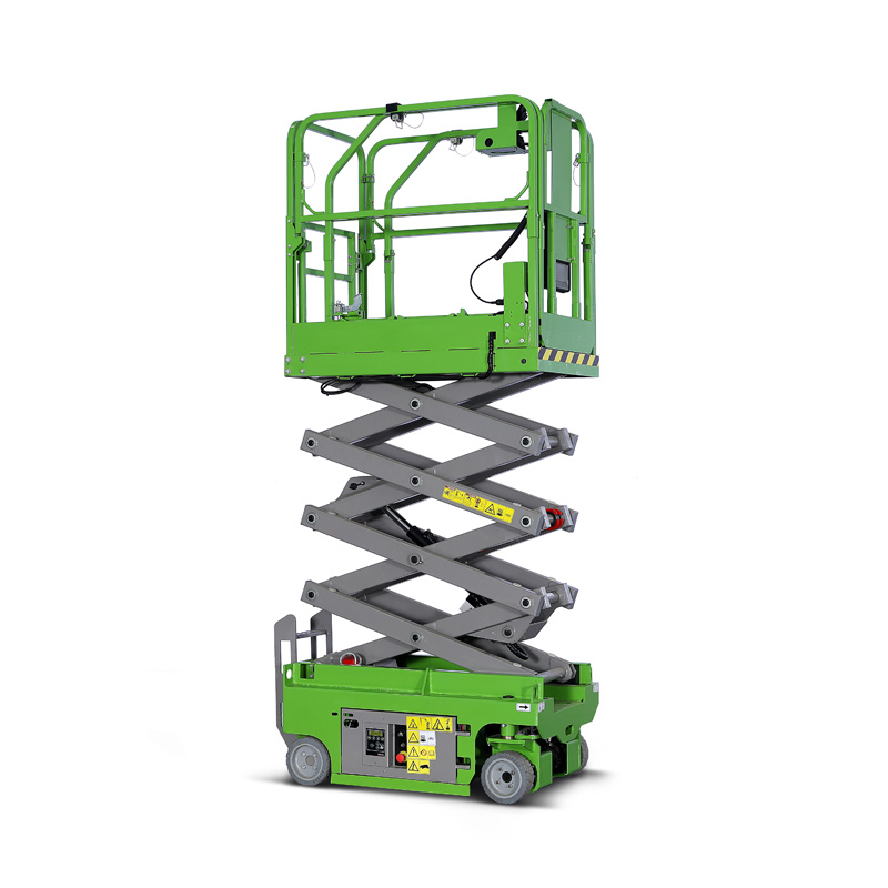8M мобильный гидравлический воздушный человек поднял рабочую платформу колесный электрический подъемник ножниц