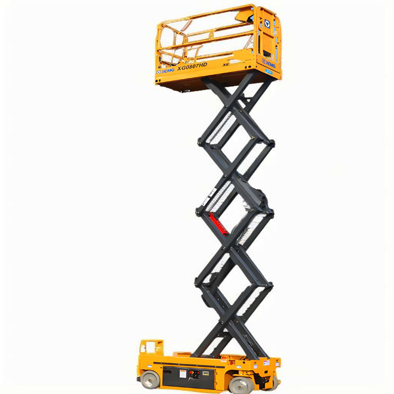 10m Mobile Hydraulic Aerial Man Elevated Work Platform Electric Scissor Lift