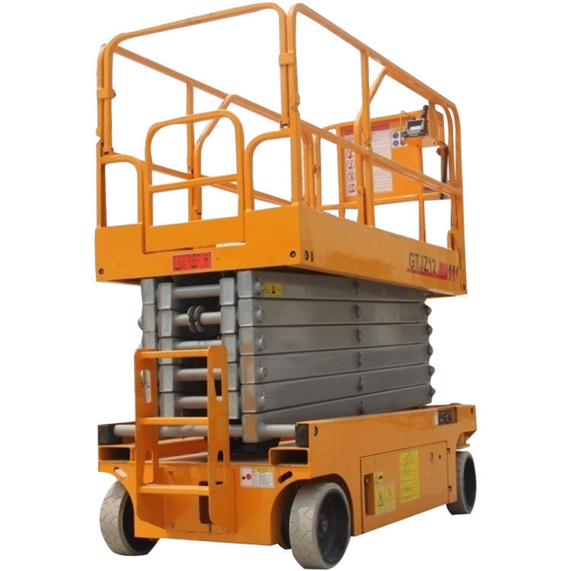 10m Mobile Hydraulic Aerial Man Elevated Work Platform Electric Scissor Lift