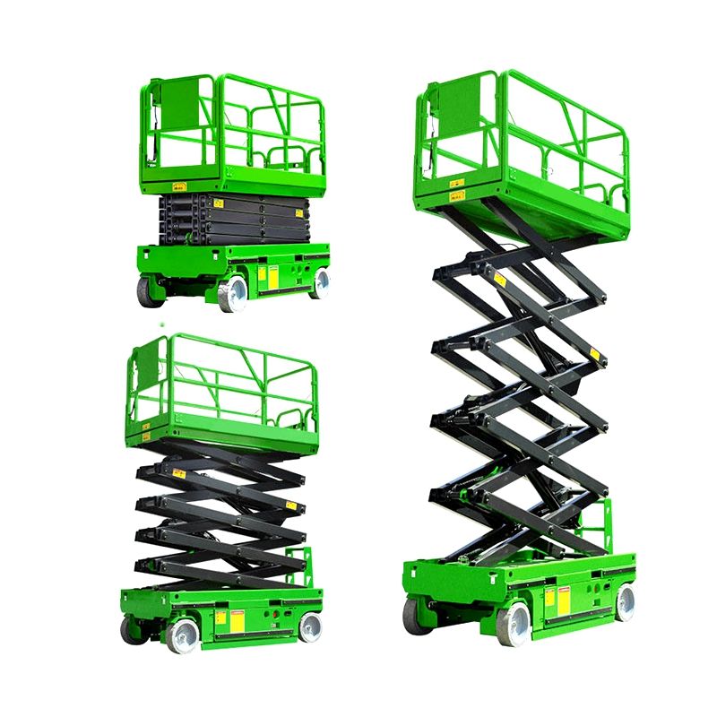 8m Mobile Hydraulic Aerial Man Elevated Work Platform Electric Scissor Lift