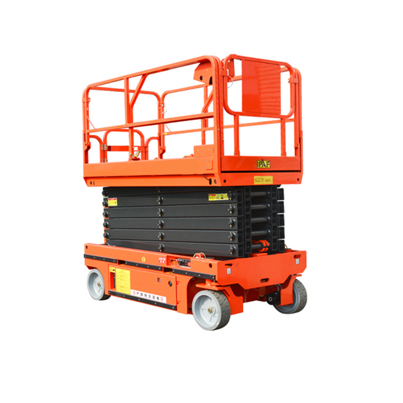 12m Mobile Hydraulic Aerial Man Elevated Work Platform Electric Scissor Lift