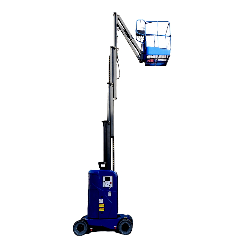 10M Aluminum Alloy Vertical Lift Mast Man Platform