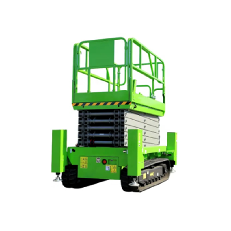 5M мобильный гидравлический воздушный человек поднял рабочую платформу гусеничный электрический подъемник ножниц