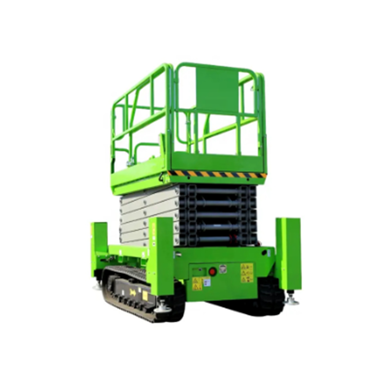 5M мобильный гидравлический воздушный человек поднял рабочую платформу гусеничный электрический подъемник ножниц