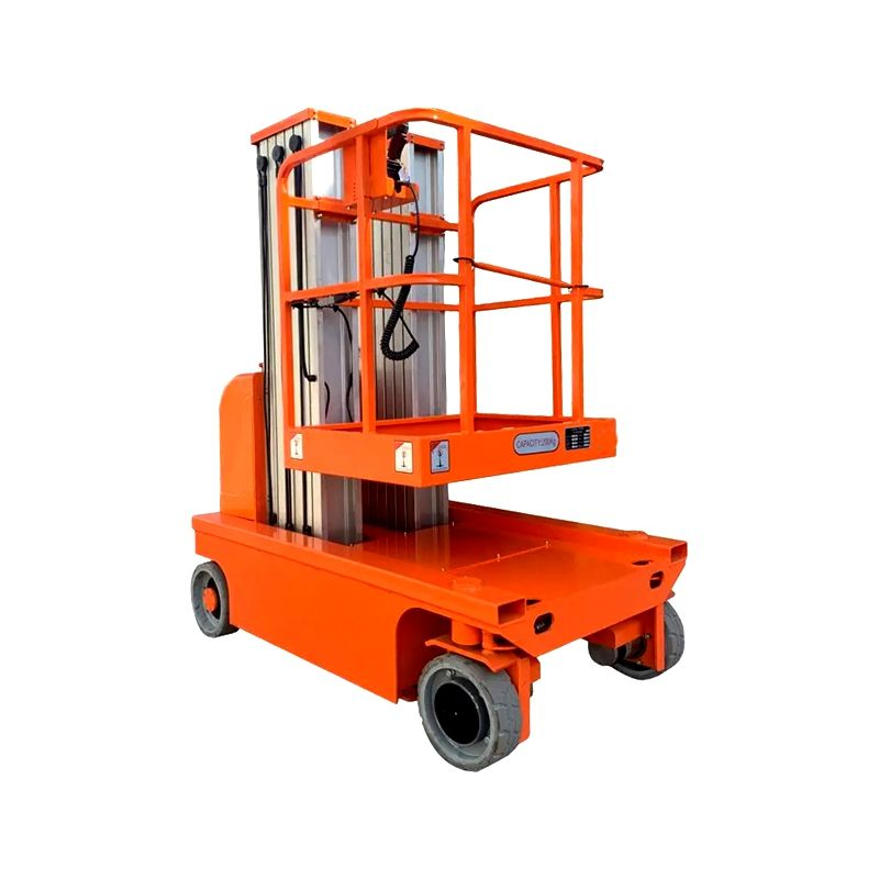 9M алюминиевого сплава вертикальная подъемная мачта платформа человека