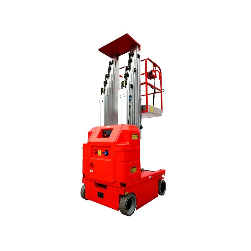 9M алюминиевого сплава вертикальная подъемная мачта платформа человека