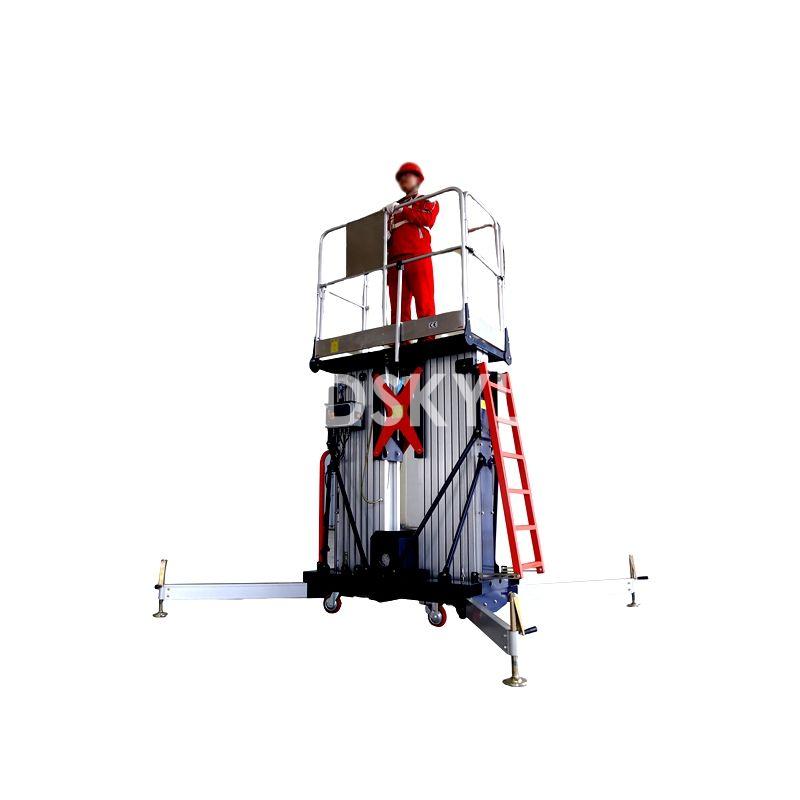 8m Double Column Aluminum Lift Platform